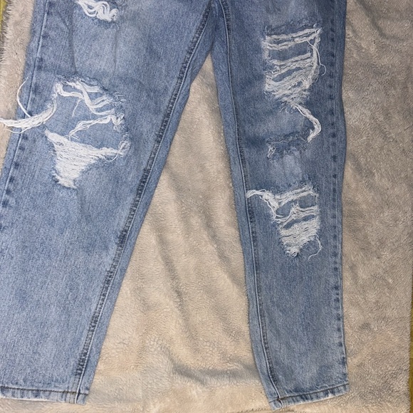 Arizona Ripped Light Blue Jeans - Picture 2 of 6